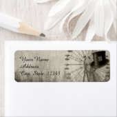 Carnaval Steampunk Top Hat Étiquette Mariage (En situation)