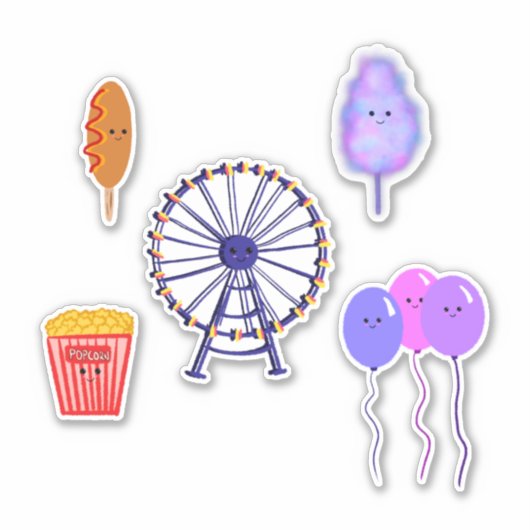 Carnaval Stickers (Voorkant)