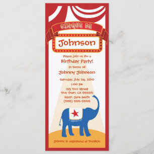 Carnaval-uitnodiging Kaart