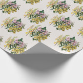 Carnaval van bloemen cadeaupapier (Hoek)