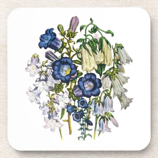 Carnaval van bloemen drankjes onderzetter (Voorkant)