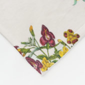 Carnaval van bloemen fleece deken (Hoek)