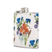 Carnaval van bloemen heupfles (Links)