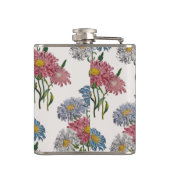 Carnaval van bloemen heupfles (Achterkant)