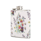 Carnaval van bloemen heupfles (Links)