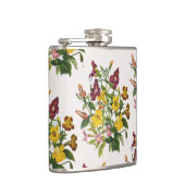 Carnaval van bloemen heupfles (Rechts)