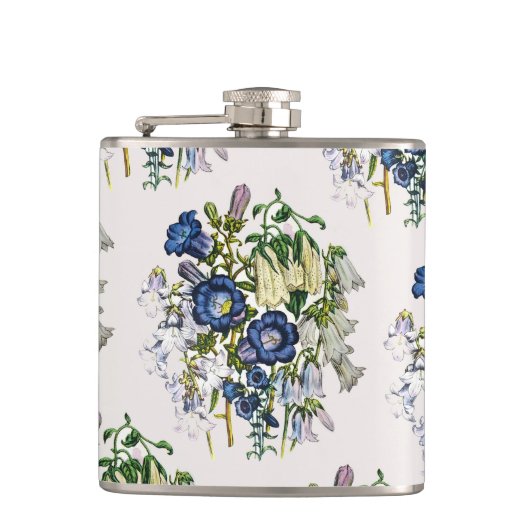 Carnaval van bloemen heupfles (Voorkant)