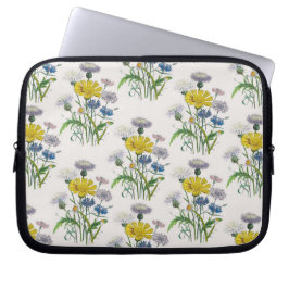 Carnaval van bloemen laptop sleeve
