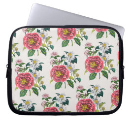 Carnaval van bloemen laptop sleeve
