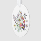 Carnaval van bloemen ornament (voorkant)