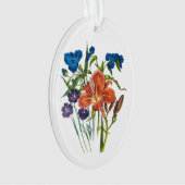Carnaval van bloemen ornament (voorkant)