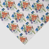 Carnaval van bloemen tissuepapier (Detail)