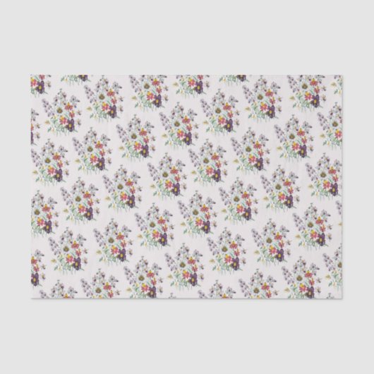 Carnaval van bloemen tissuepapier (Voorkant)