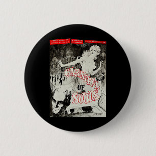 Carnaval van Souls Halloween Monster Poster Horror Ronde Button 5,7 Cm