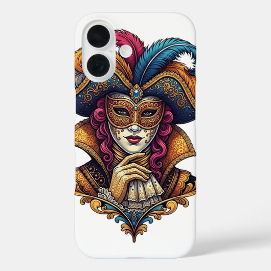Carnaval van Venetië Case-Mate iPhone Case (Achterkant)