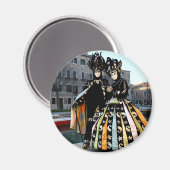 Carnaval van Venetië Magneet (Voorkant / Achterkant)
