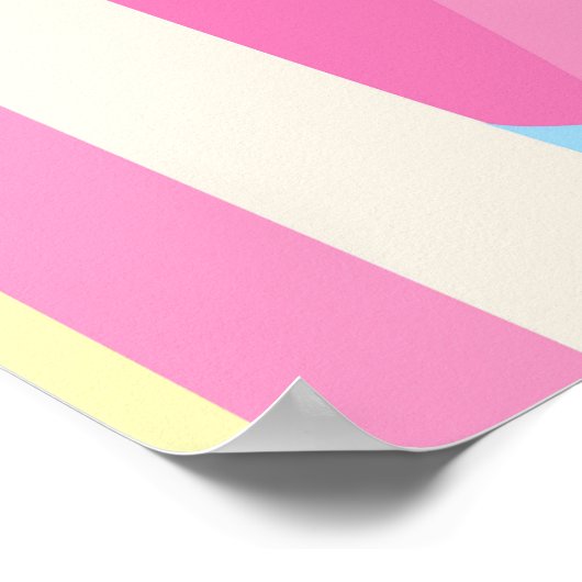 Carnaval verjaardag achtergrond, Circus Achtergron Poster (Hoek)