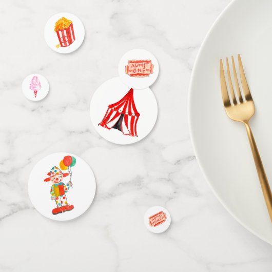 Carnaval verjaardagsfeest confetti (Groep)