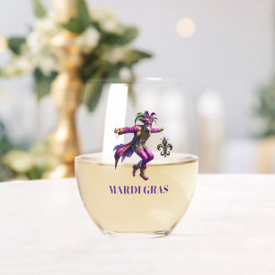 Carnaval Wijnglas Zonder Voet