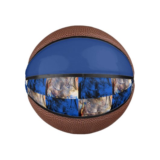 carnavalborst mini basketbal (Voorkant)