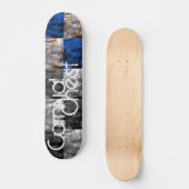 carnavalborst skateboard (Voorkant)