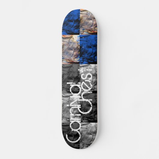 carnavalborst skateboard (Voorkant)