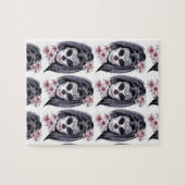  carnavalmaskeraar schedel Thunder_Cove Legpuzzel (Horizontaal)