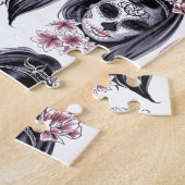  carnavalmaskeraar schedel Thunder_Cove Legpuzzel (Zijkant)