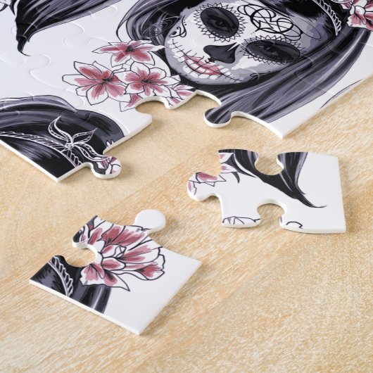 carnavalmaskeraar schedel Thunder_Cove Legpuzzel (Zijkant)