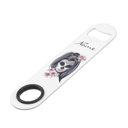  carnavalmaskeraar schedel Thunder_Cove Speed Flessenopener (Voorkant Gekanteld)