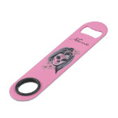  carnavalmaskeraar schedel Thunder_Cove Speed Flessenopener (Achterkant Gekanteld)