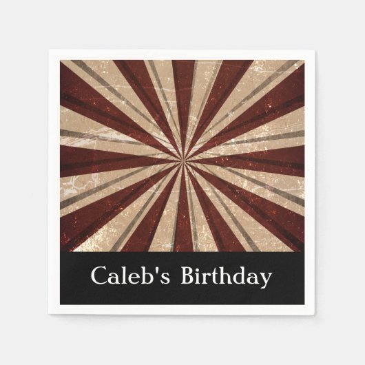 carnavalpartij Dinner Cocktail Napkins Servetten (Voorkant)