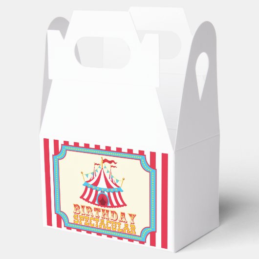 Carnavalsfeest, aangepaste gunst vak bedankdoosjes (Geopend)