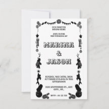 Carnavalsfeest zwart en wit