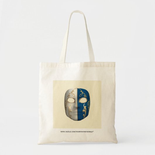 Carnavalsmasker Tote Bag (Voorkant)