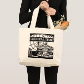 Carnavaltijd Grote Tote Bag (Voorkant (product))