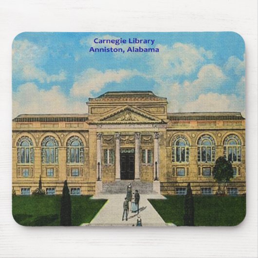 Carnegie Library Anniston Alabama Muismat (Voorkant)