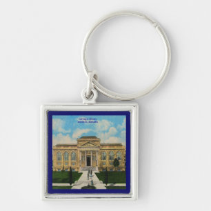 Carnegie Library Anniston Alabama Sleutelhanger
