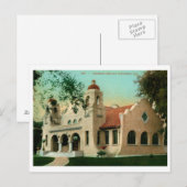 Carnegie Library, Riverside CA Vintage Briefkaart (Voorkant / Achterkant)
