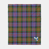 Carnegie Oude Plaid Fleece Deken (Voorkant)