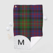 Carnegie Tartan Pset Golf Towel Golfhanddoek (Insitu)