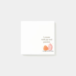 Carneool & Rhodochrosiet Affirmatie Stijl 1 Post-it® Notes