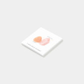 Carneool & Rhodochrosite Affirmatie Stijl 2 Post-it® Notes (Schuin)