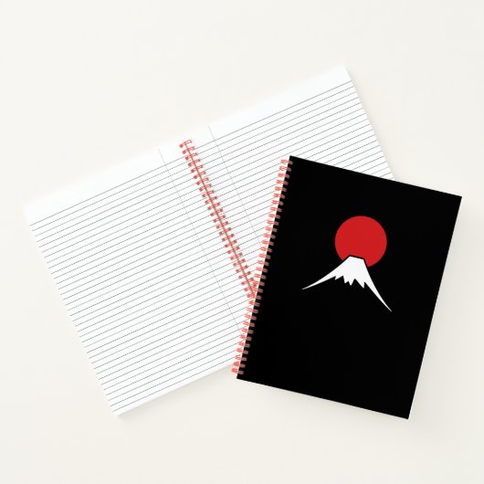Carnet 富士山 Fuji – Zen Minimalist Notebook (Intérieur)
