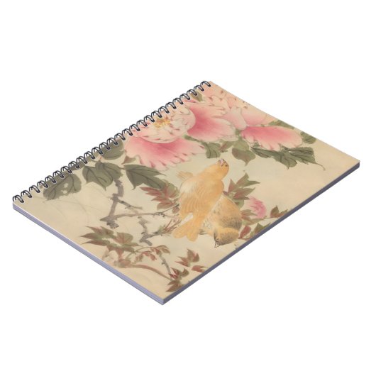 CARNET 日本画、美しい花鳥画 (Côté gauche)