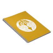 Carnet 桐 en forme de grue coupée (Côté Droit)