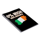 Carnet 0% Irlandais 100% Embrassable (Côté Droit)