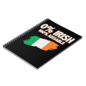 Carnet 0% Irlandais 100% Embrassable (Côté gauche)