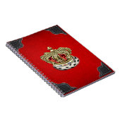 Carnet [100] Couronne royale [Fourrure+Or][Rouge] (Côté Droit)
