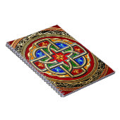 Carnet [100] Croix celtique [Or+Émail] (Côté Droit)